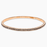 Flex-Armband braune Diamanten