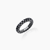 Flex-Ring schwarze Diamanten