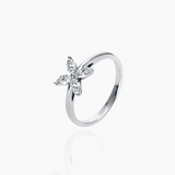 Blossom Ring Navetteschliff