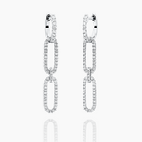 Diamond Catena Doppio Ohrhänger