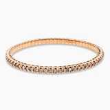 Flex-Armband braune Diamanten