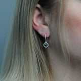 Diamond Carré Ohrhänger