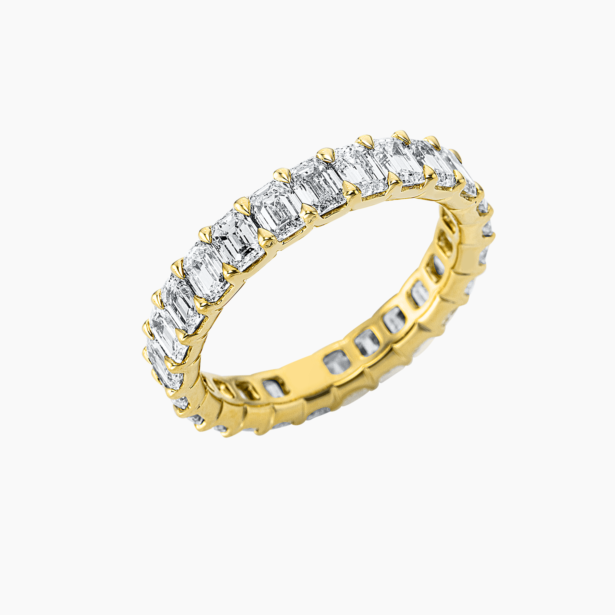 Memoire-Ring Emeraldschliff