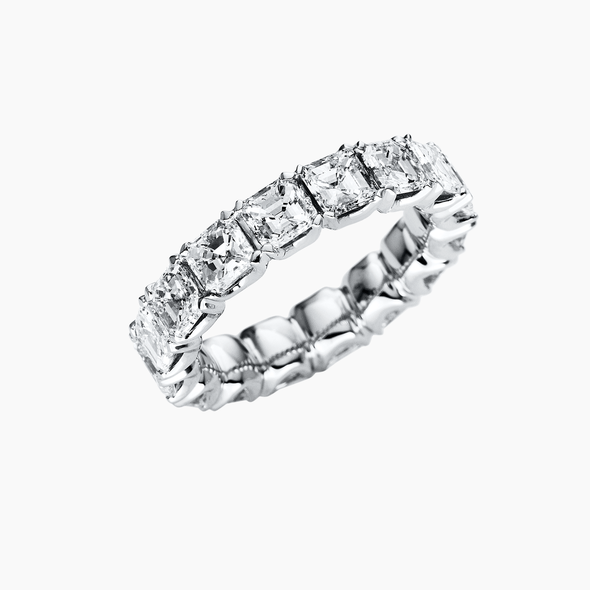 Memoire-Ring Cushionschliff