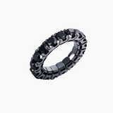 Flex-Ring schwarze Diamanten