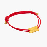 „Wir leben um glücklich zu sein“ Armband